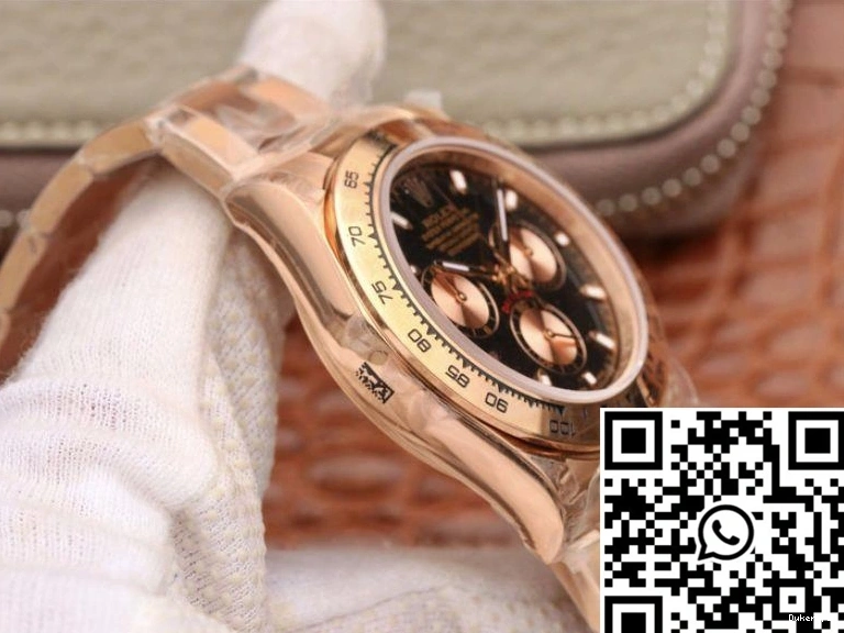 Dial Rolex Black Cosmograph Daytona 116508-001 JH Factory 0318